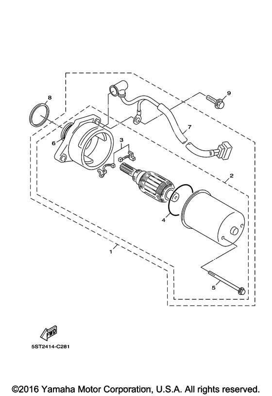 Стартер электрический