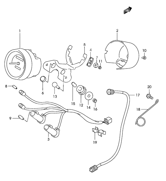 Speedometer              

                  Model k2