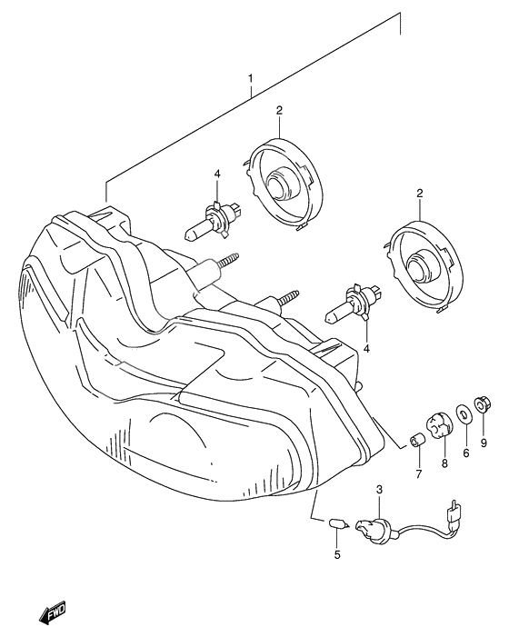 Headlamp              

                  E2, e24