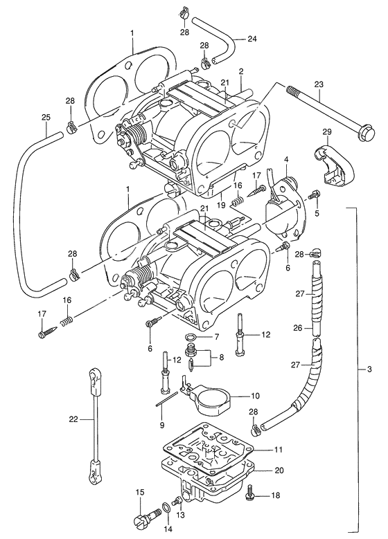 Carburetor assy