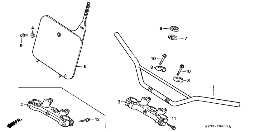 Handle pipe/top bridge