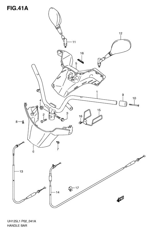 Handlebar              

                  Model executive p19