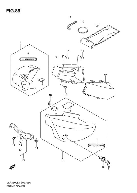 Frame cover              

                  Vlr1800l1 e2