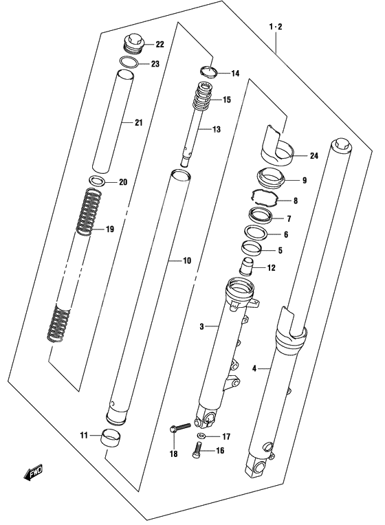 Front damper              

                  Model k4