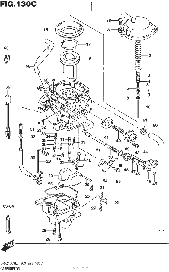 Carburetor (Dr-Z400Sl7 E33)