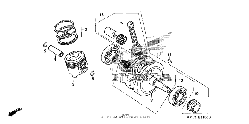 Crankshaft + piston (1)