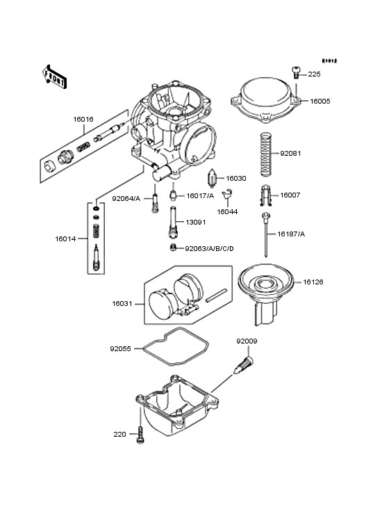 Carburetor parts