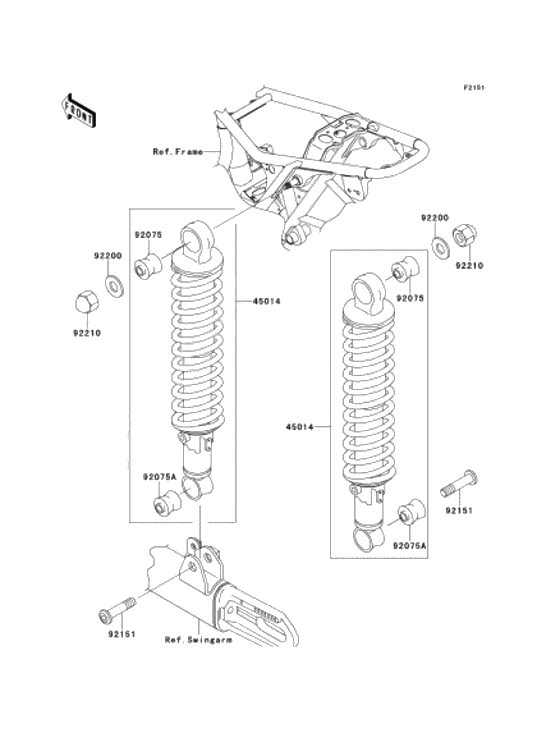 Suspension/shock absorber