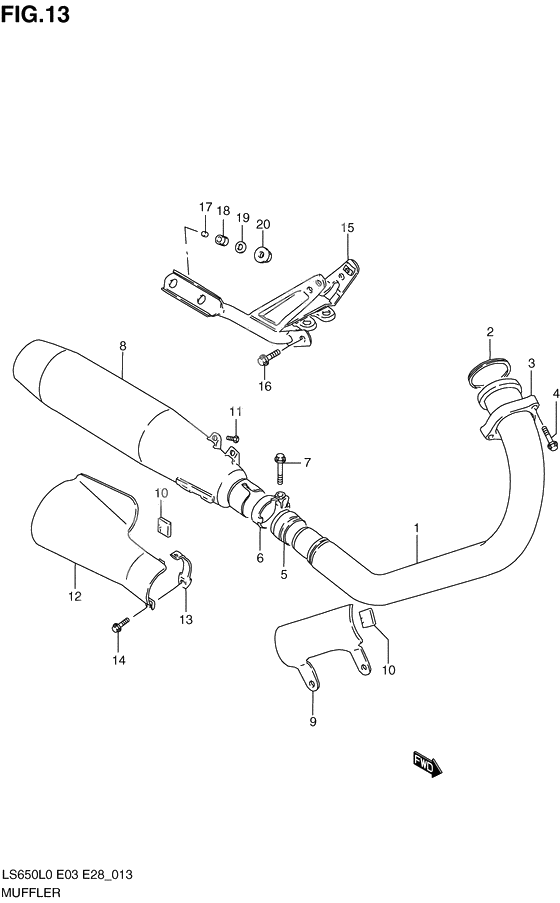 Muffler comp