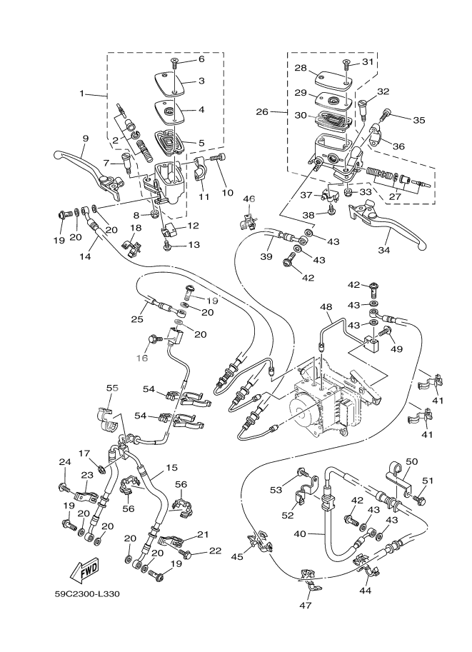 FRONT MASTER CYLINDER