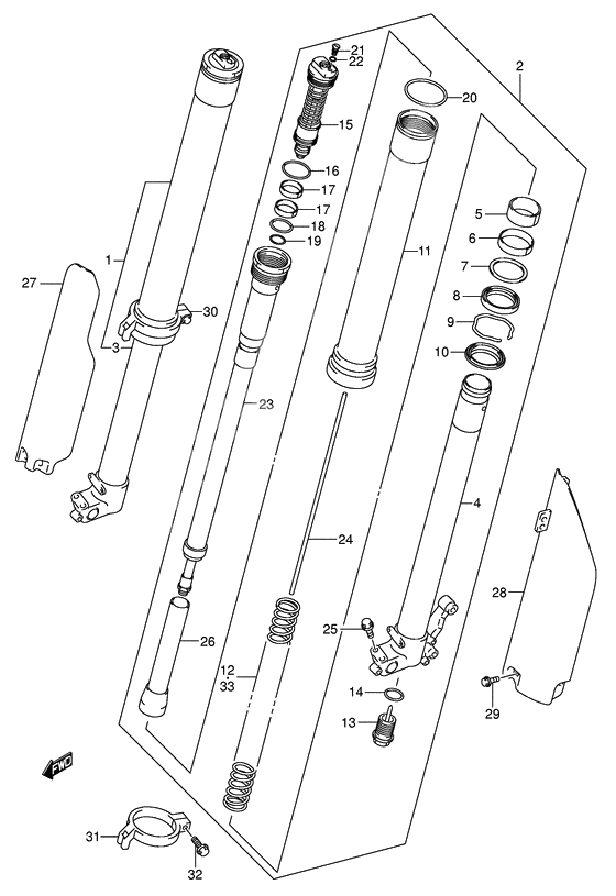 Front damper              

                  Model k5