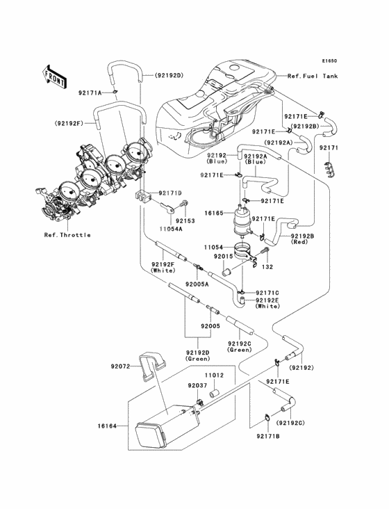 Fuel evaporative system(1/2)(ca)