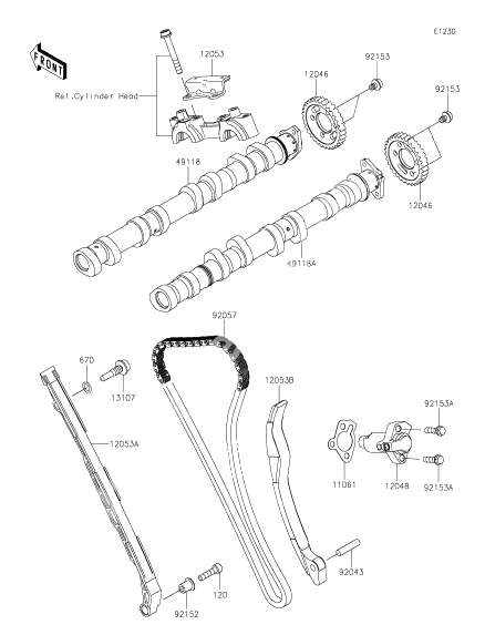 Распредвал(ы)/Натяжитель