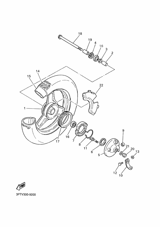 Front wheel