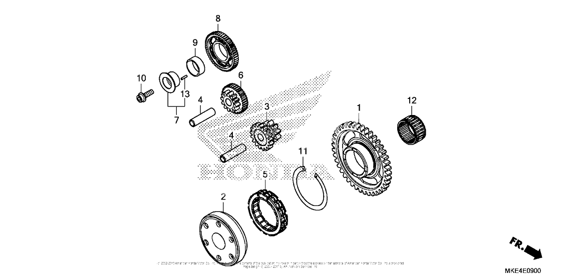 Привод стартера
