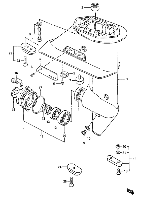 Gear case