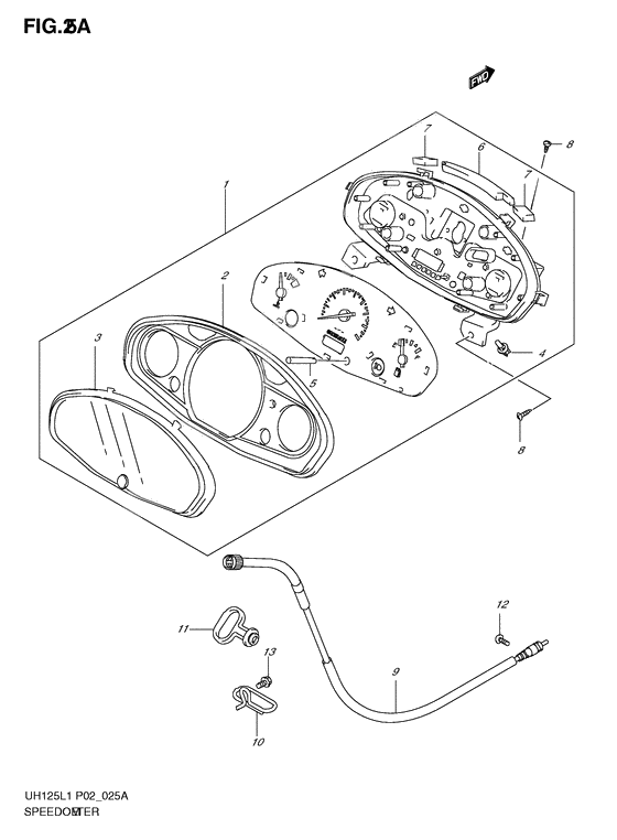 Speedometer              

                  Model executive p19 and racing p19