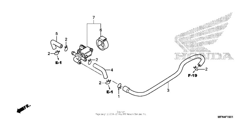 Air injection control valve