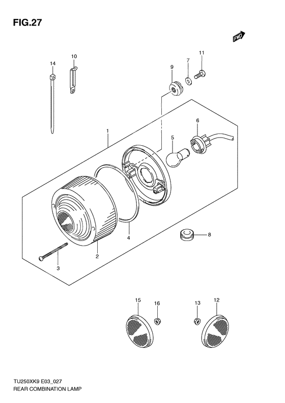 Rear combination lamp