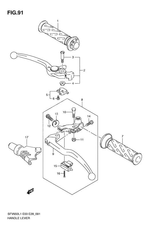 Handle lever