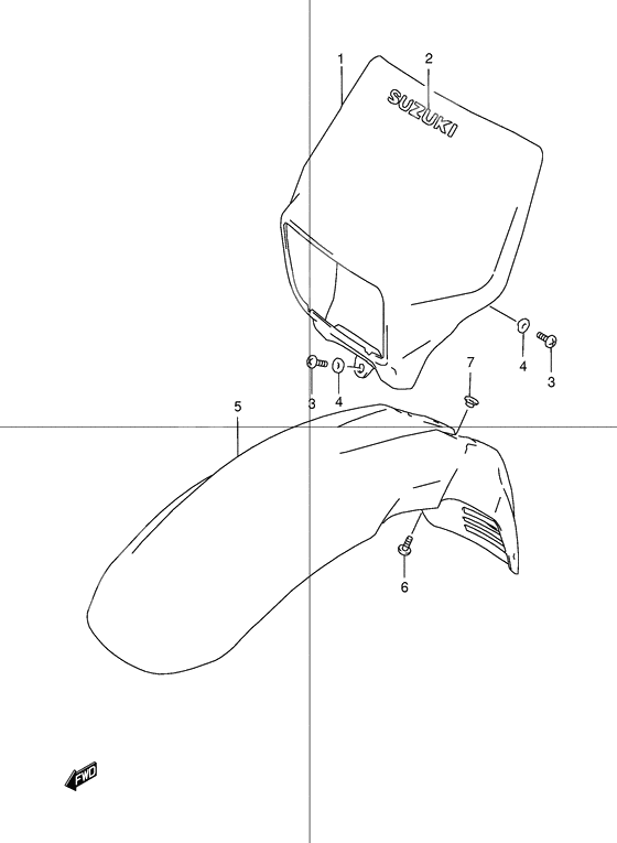 Headlamp housing