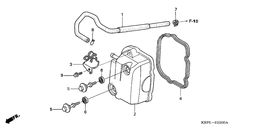 Cylinder head cover