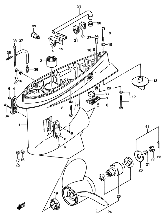 Gear case