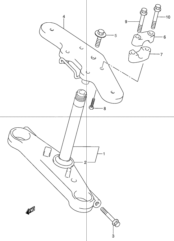 Steering stem