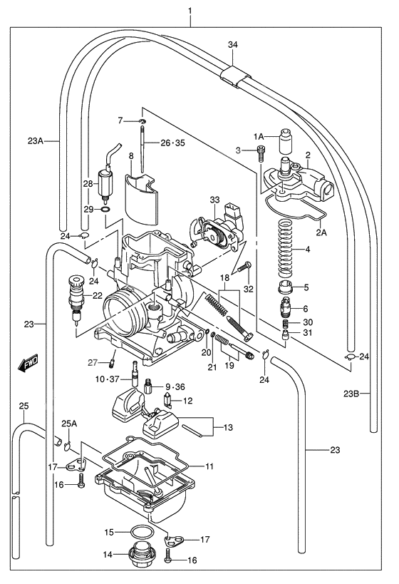 Carburetor assy              

                  Model k5