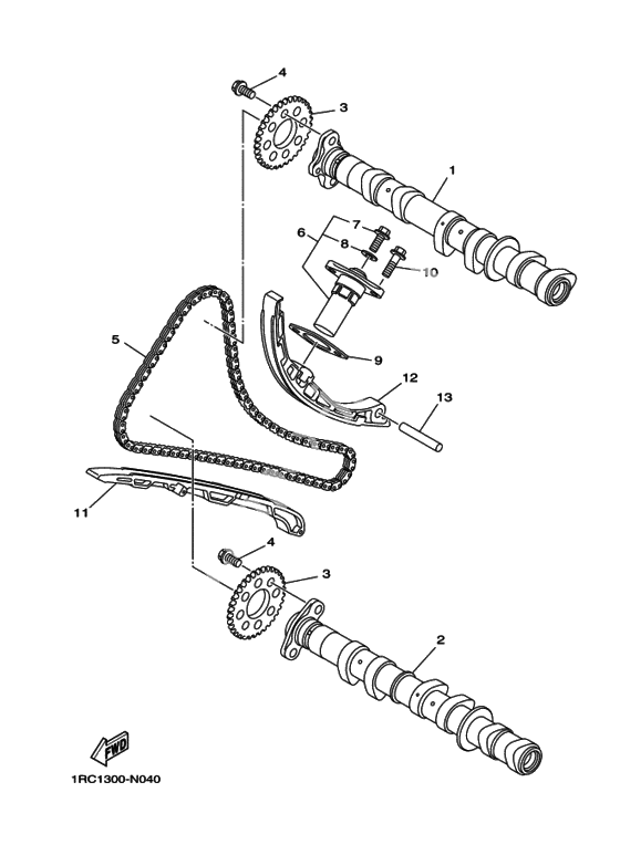 Распредвал & Цепь ГРМ