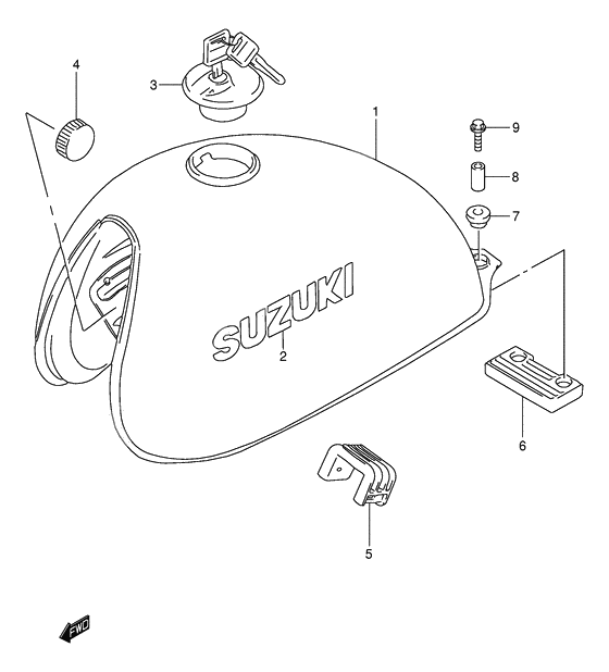 Tank fuel              

                  Model k1