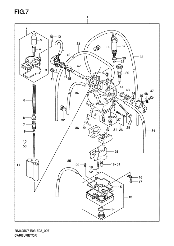 Carburetor assy