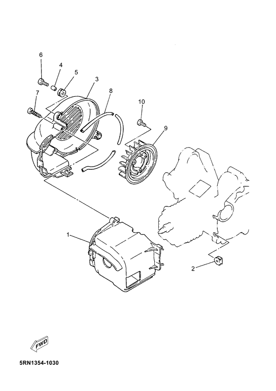 Air shroud. fan