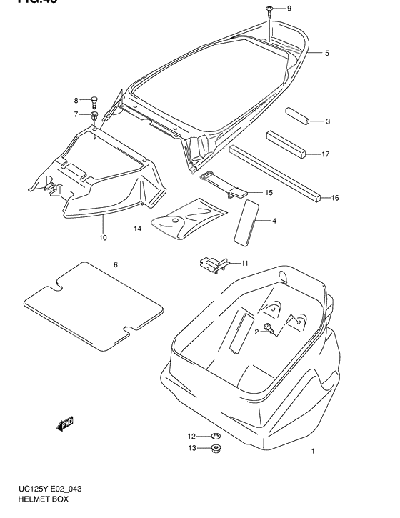 Helmet box