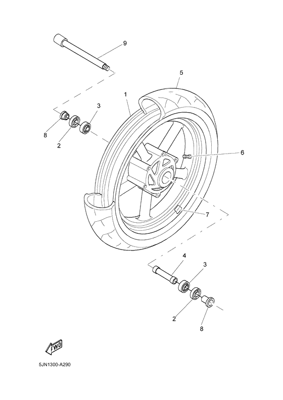 Front wheel