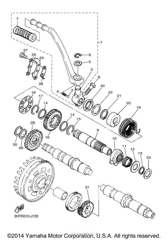 Привод стартера