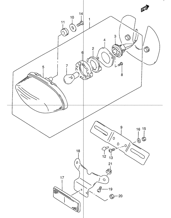 Rear combination lamp