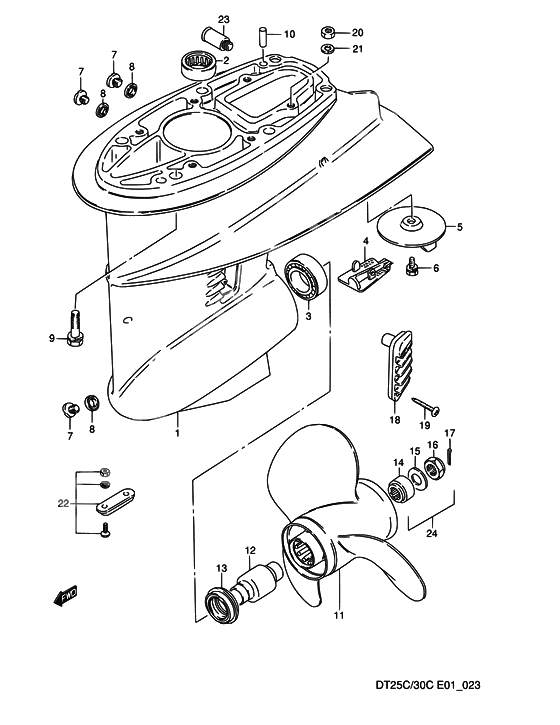 Gear case