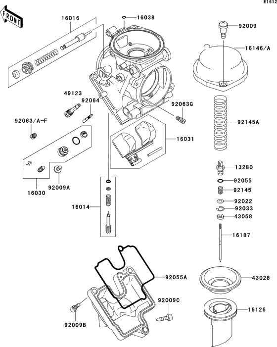 Carburetor parts