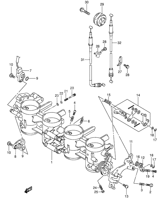 Throttle body