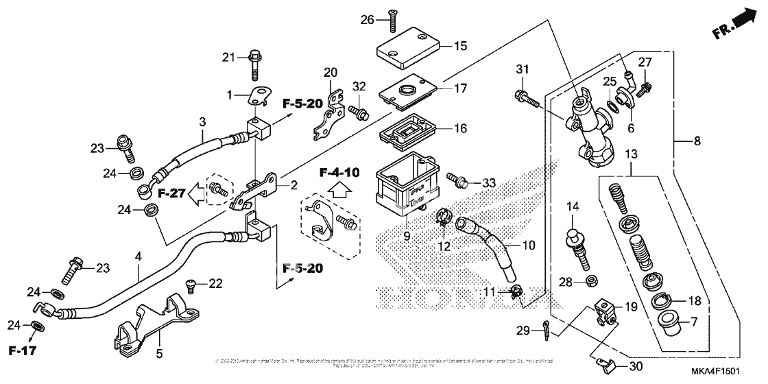Задний тормозной цилиндр 2