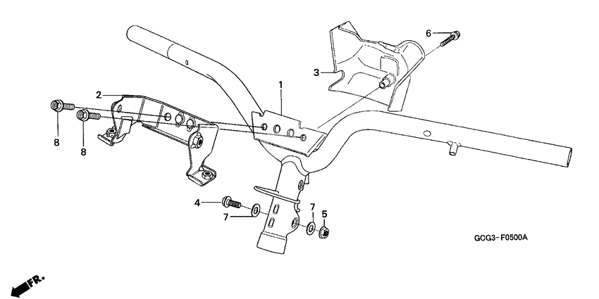 Handle pipe/handle cover