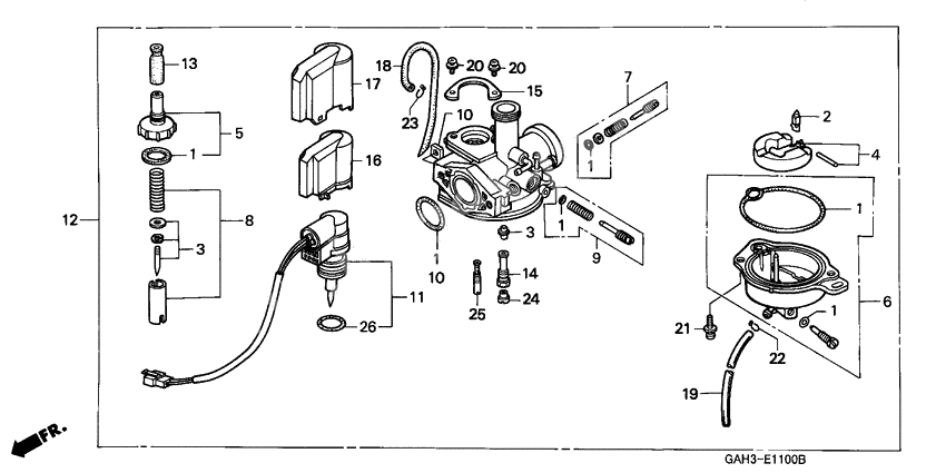 Carburetor assy