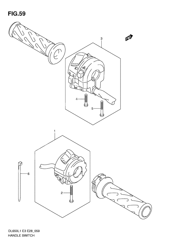 Handle switch