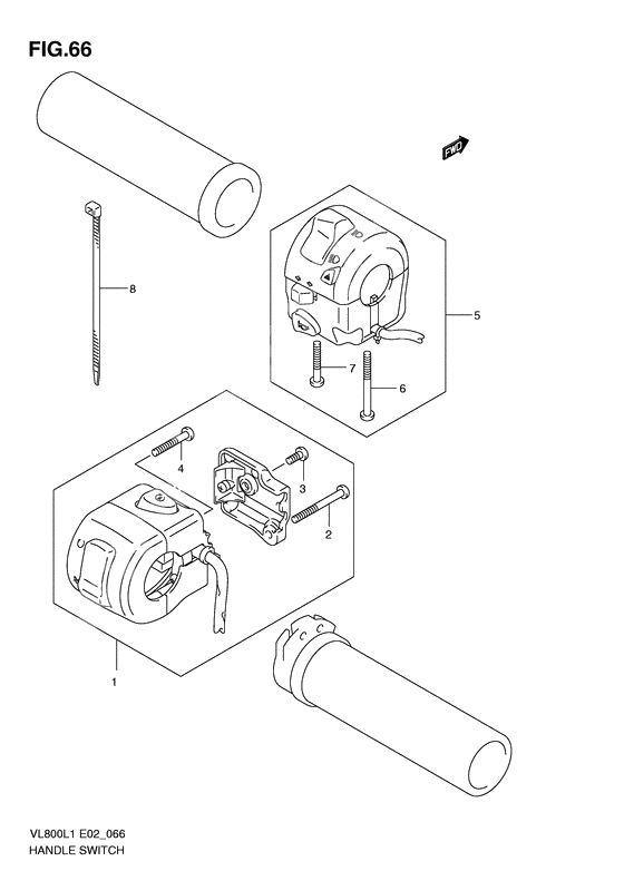 Handle switch