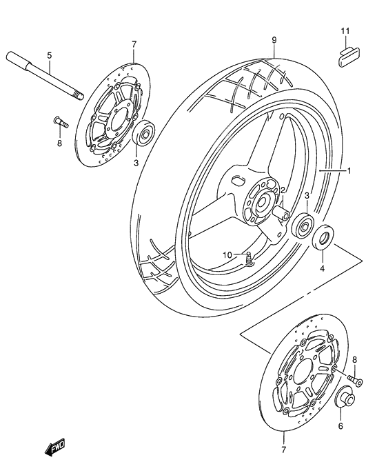 Transom + tube