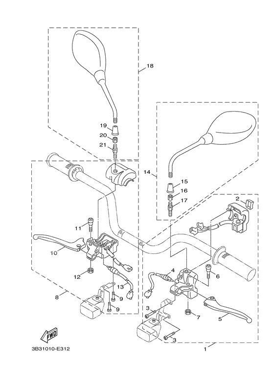 Handle switch & lever
