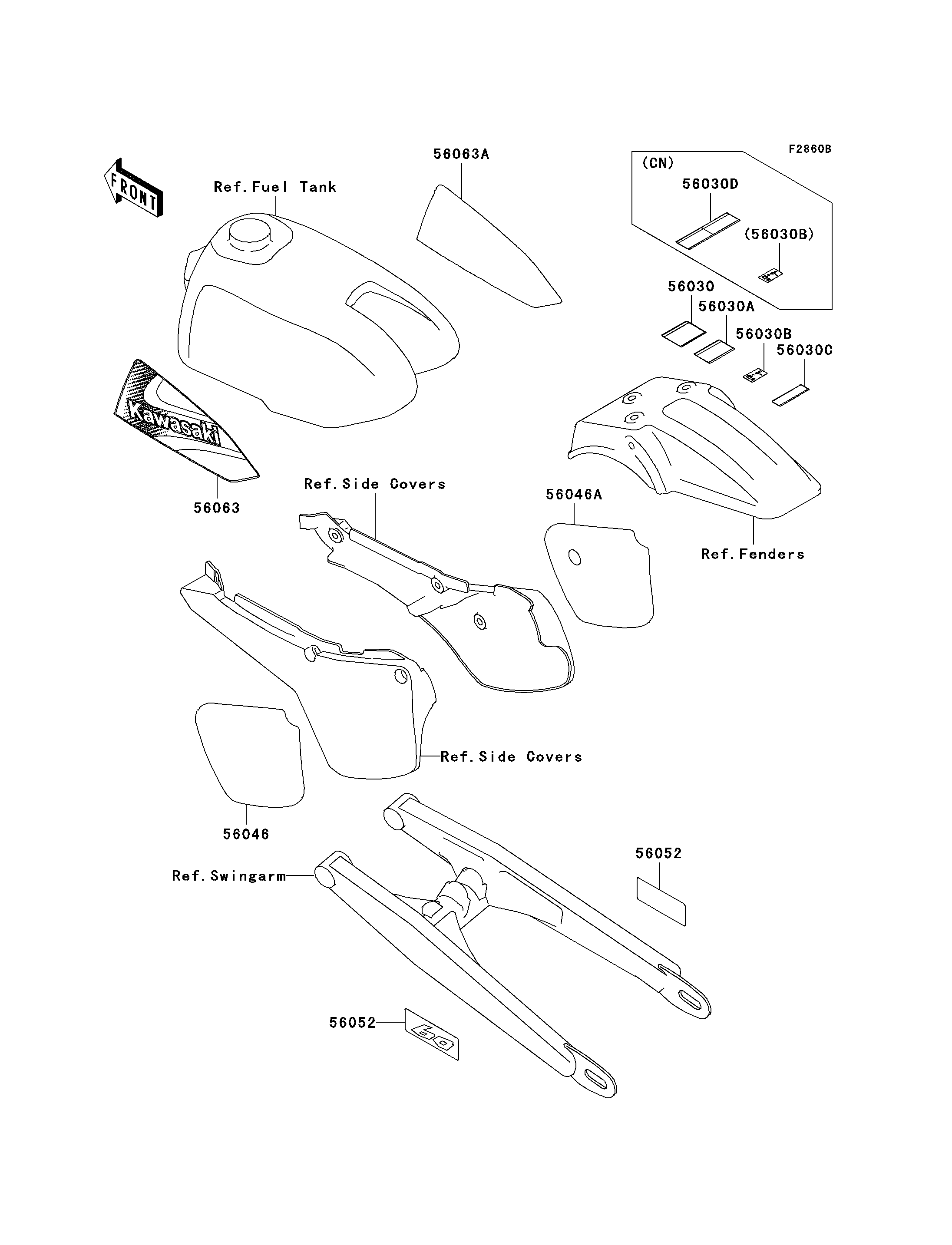 Labels(KX60-B17)