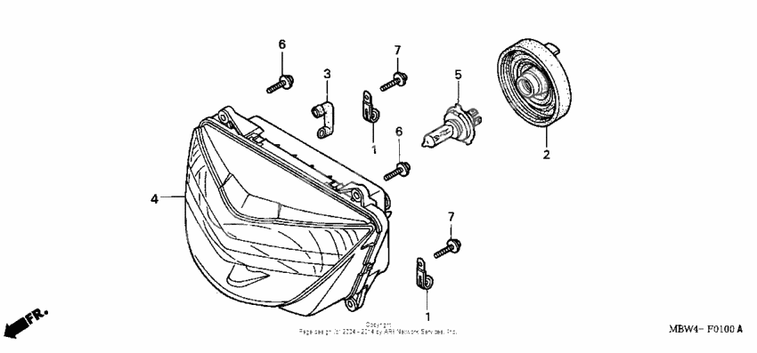 Headlight ('99-'00)