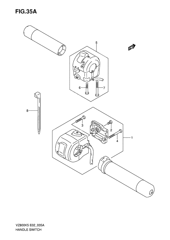 Handle switch              

                  Model k7/k8